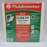 Fluidmaster Click Fit Plastic Access Panel 8” x 8” AP-0808 New Sealed