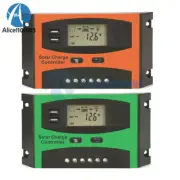 PWM Solar Panel Battery Regulator 30A 20A Dual USB Charge Controller 12V/24V New