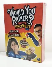 Would You Rather? ...? Prove it Game New Sealed