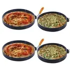 2 pcs 8 Inch Pancake Molde Insulated Handle Griddle Egg Rings Pancake