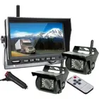 2.4Ghz Wireless 7" Monitor 2x Reversing Backup Camera 12-24v For RV Caravan Van