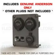 Anderson 4 Outlets Flush Mount Plate Recessed Bracket Merit - PLUS SB50 Plug 015