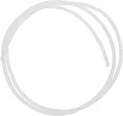 Teflon Tube Kit PTFE Teflon Tube OD 7 mm ID 6 mm High Lubricating Ability and Non-Stick 3.28Ft,6.35 * 9.52 mm
