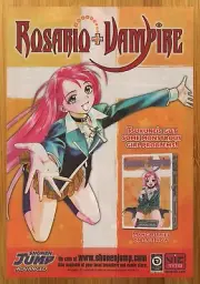2004 Rosario to Vampire Manga Series Vintage Print Ad/Poster Retro Anime Art