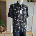 🇯🇵日本新品✈️U.P RENOMA 滿版印花 寬鬆 襯衫 棉衫 男款 L号 RENOMA 春夏秋 短袖襯衫 O763R