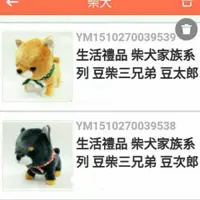 在飛比找蝦皮購物優惠-柴犬家族系列豆柴三兄弟