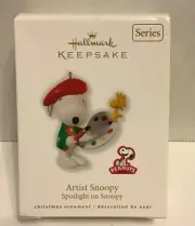 New Hallmark Peanuts “Artist Snoopy” Spotlight on Snoopy 2010