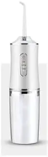 Generic Water Pulse Cordless High Water Pressure 3 Modes 300ml Capacity Portable Dental Irrigator Oral Cleaner Water Flosser(Ivory White)