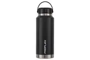 Proflex 1L Double Wall Insulated Stainless Steel Water Bottle, Drink Jug with Handle, Black