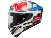 Shoei X-15 Proxy Helmet TC10 White/Red/Blue