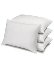 100% Cotton Dobby-Box Shell Firm Back/Side Sleeper Down Alternative Pillow, Set of 4