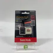 New SanDisk Extreme Plus Micro SD Card 128GB 200Mb/s