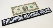 Philippine National Police PNP Chest Back Velkro Hook/Loop Backed Officer Patch