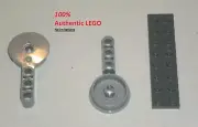LEGO NEW Light Bluish Grey Technic Beam 3 Rotation (2x) 4211800 Brick 44225