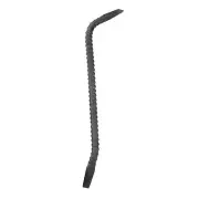 Line-Up Pry Bar 12" Length 0.5" Rod Dia Steel Crowbar Sleever Bar with 90° Head