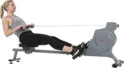 Sunny Health & Fitness Space Efficient Multi-Function Magnetic Rowing Machine