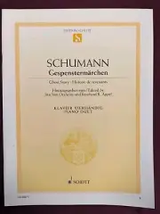 Edition Schott Schumann from Opus 85 Gespenstermarchen Ghost Story Piano Duet