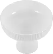 MOTHNUR Ice Cream Bowl Clear Dessert Cups Dessert Bowls Ice Cream Cups Gold Cake Stand Trifle Pantry Baskets Appetizers Cone Cake Stand Berry Fruit Dish Biscuits Pudding Ceramics White