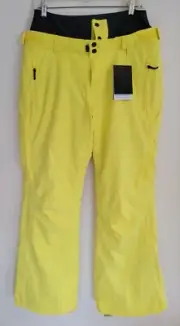 NWT Boulder Gear W'S Cleo Pant Yellow Snow Ski Pants Women's Size 12