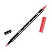 Tombow - Dual Brush Pen - 856 Chinese Red