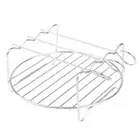 Baking Tray Skewers Air Fryer Stainless Steel Holder BBQ Rack Double-deck BAZ