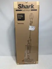 New Shark Genius Steam Pocket Mop Hard Floor Cleaning System QM5006Q BL