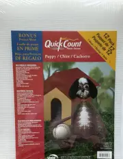 Uniek 7 Mesh Canvas Bonus Project Sheet "Puppy" - 12 Sheets - New