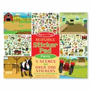 Melissa & Doug - Reusable Sticker Pad - Farm