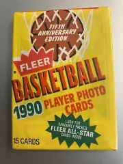 1990 Fleer Pack Unopened ( Great Jordan Card)