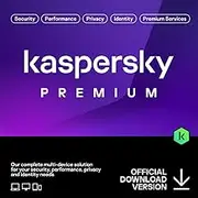 Kaspersky Premium Total Security 5 Devices 1 Year Software License with VPN & Antivirus for PC, MAC | Same day Digital Delivery
