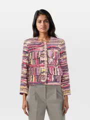 Orchid Zip Cardi Jacket