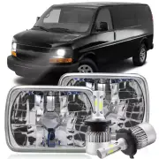 5x7'' 7x6'' LED Headlight Hi-Lo For Chevrolet Express 1500 2500 3500 Cargo Van (for: Chevrolet)