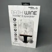 Bath Wine Holder and Bluetooth speaker by Gabba Goods