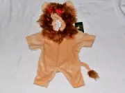BABW Wizard of Oz Cowardly Lion Costume Outfit NWT