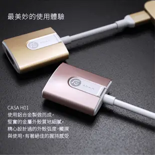 CASA H01 USB Type-C 公 對 HDMI 轉接器 接器 MacBook Apple TV 影音播放器現貨