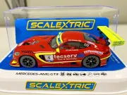 Scalextric DIGITAL C4332 Mercedes AMG GT3 #4 GT Cup DPR w/Lights 1/32 Slot Car