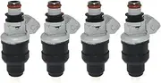 1/4PCS Fuel Injector ，Compatible with Mitsubishi Mirage Montero Galant Sigma Eclipse INP-640 MD311311(INP-640 4PCS)