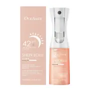 Sunglaze Sheer Body Mist Sunscreen SPF 42 Body Sunscreen, Glow-Boosting Hydrating Mist Sunscreen for Face Body All-Skin Types 200ml