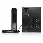Corded Landline Desk Phone With Big Buttons For The Elderly,Home Office,Hotel,Bathroom Color Black