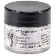 Jacquard Pearl Ex Powdered Pigment 3g-Interference Blue JACU-671
