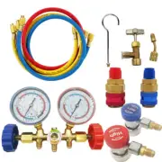 Diagnostic Manifold Gauge Set Air Conditioning Tools with Hose and Hook