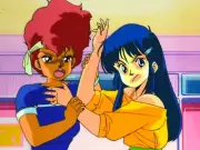 Dirty Pair Yuri Kei Cel Original Animation Art Production OBG Key Master Setup