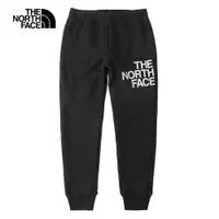在飛比找蝦皮商城優惠-The North Face北面兒童黑色舒適保暖彈力褲腰運動