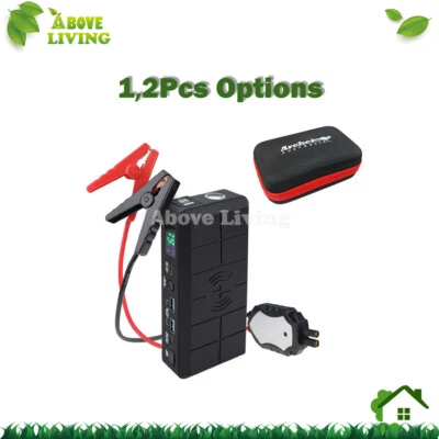 Archer 10400mAh Lawn-Mower Car Jump Starter Charger Battery Power Bank