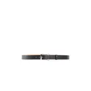 [ALEXANDER MCQUEEN] Twin Skull Belt Black