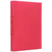 King Jim A4 Fixed Display Book 60 Pocket Red
