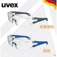 在飛比找蝦皮購物優惠-UVEX防護眼鏡透明騎行騎車擋風防風沙塵勞保摩托車平光護目鏡