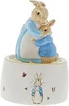 Enesco Beatrix Potter Mrs Rabbit and Peter Musical