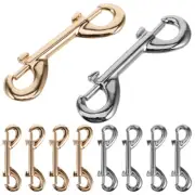 10pcs Double Side Leash Clips Heavy Duty Clips Pet Dog Leash Hooks Eye Snap