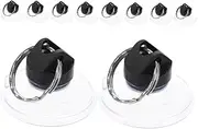 GRIRIW 10pcs Screen Suction Cup - DIY Tool - Suction Cup LCD Screen Remover - Mobile Phone Opener - Small Dent Puller for Tablet Laptop Electronics Computer
